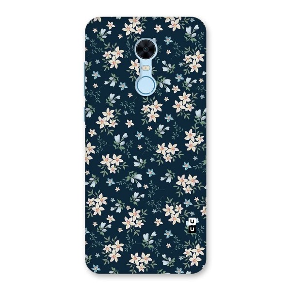 Floral Blue Bloom Back Case for Redmi Note 5