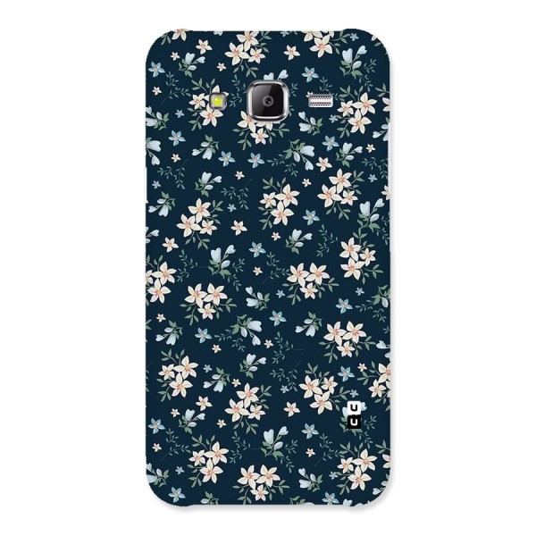 Floral Blue Bloom Back Case for Samsung Galaxy J5