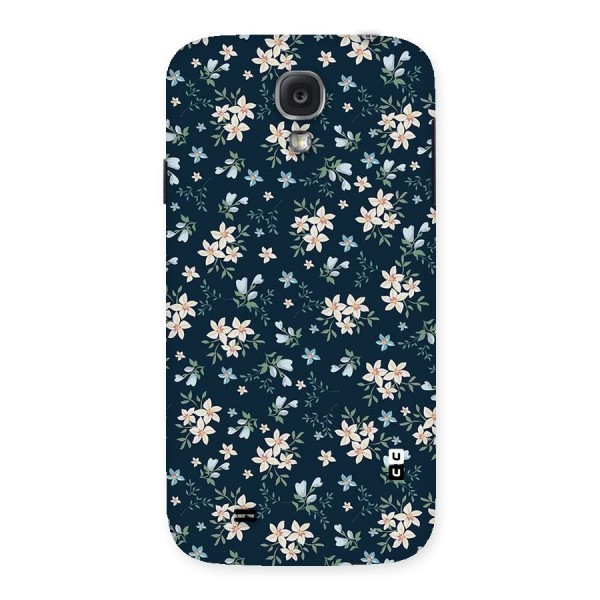 Floral Blue Bloom Back Case for Samsung Galaxy S4