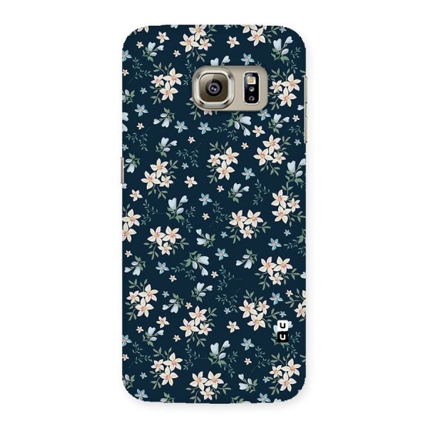 Floral Blue Bloom Back Case for Samsung Galaxy S6 Edge