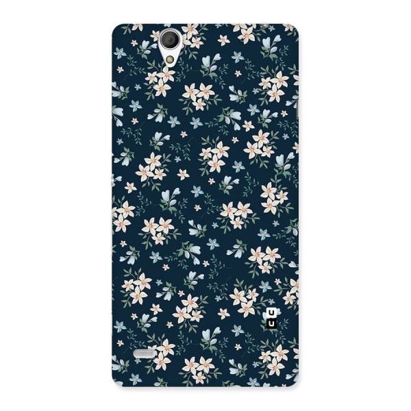 Floral Blue Bloom Back Case for Sony Xperia C4