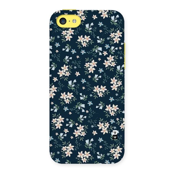 Floral Blue Bloom Back Case for iPhone 5C