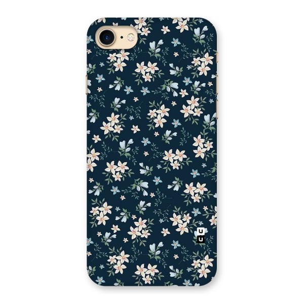 Floral Blue Bloom Back Case for iPhone 7