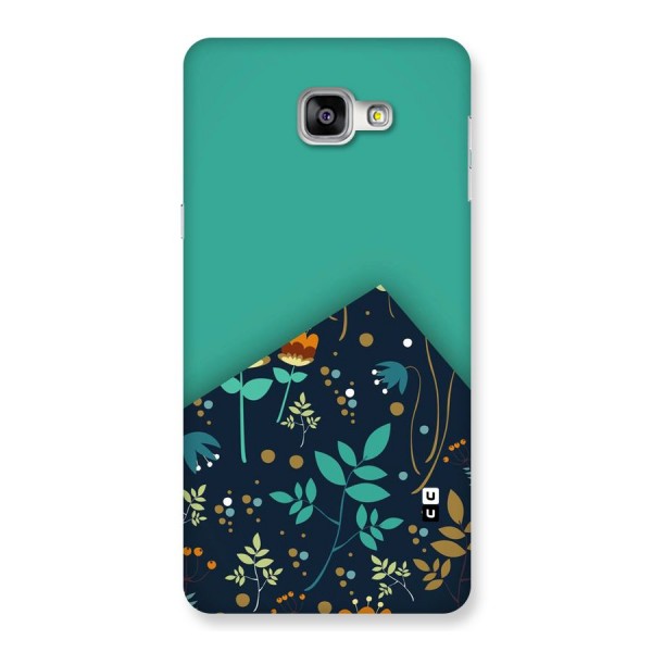 Floral Corner Back Case for Galaxy A9