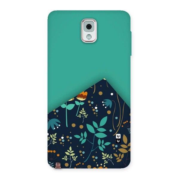 Floral Corner Back Case for Galaxy Note 3