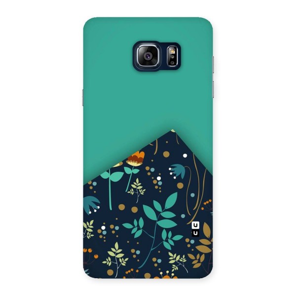 Floral Corner Back Case for Galaxy Note 5