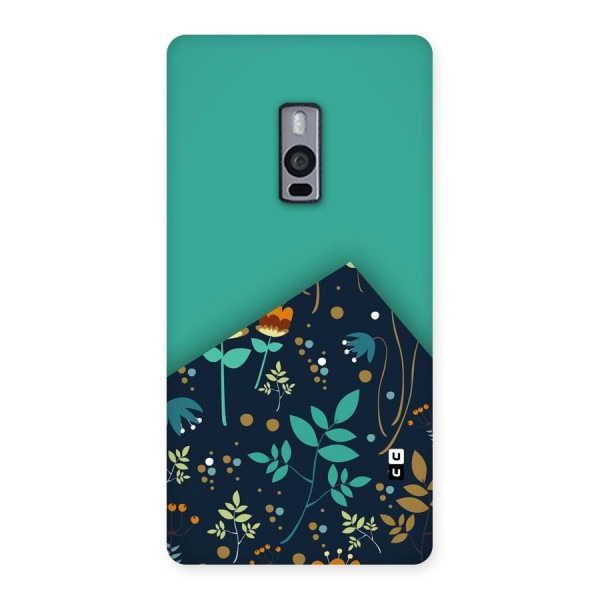 Floral Corner Back Case for OnePlus Two