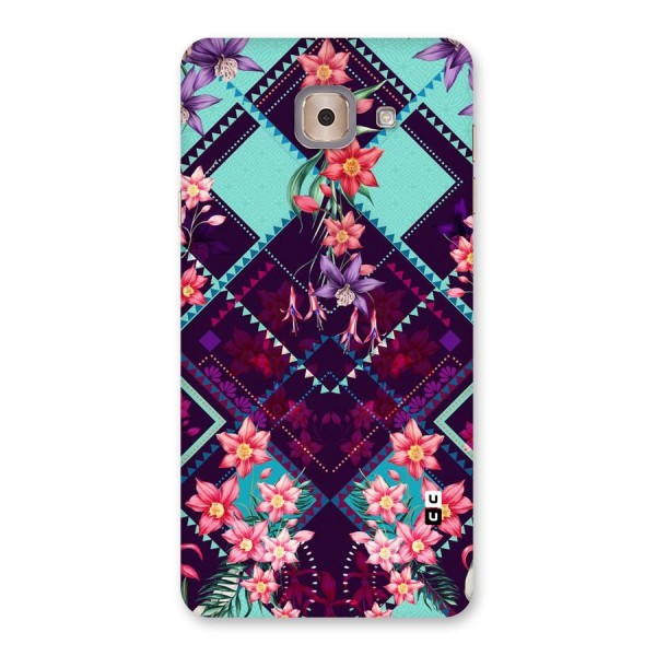 Floral Diamonds Back Case for Galaxy J7 Max