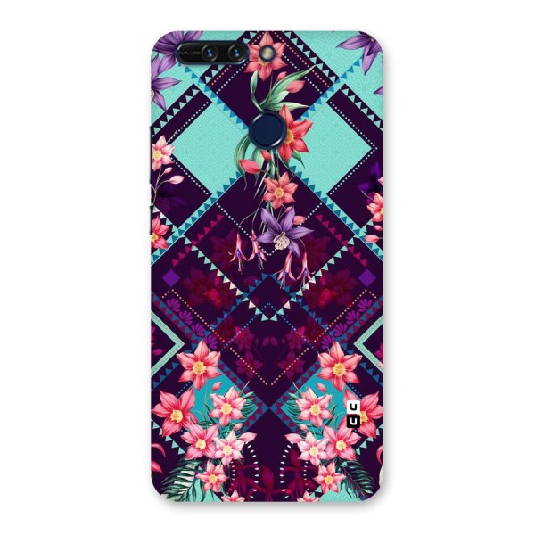 Floral Diamonds Back Case for Honor 8 Pro