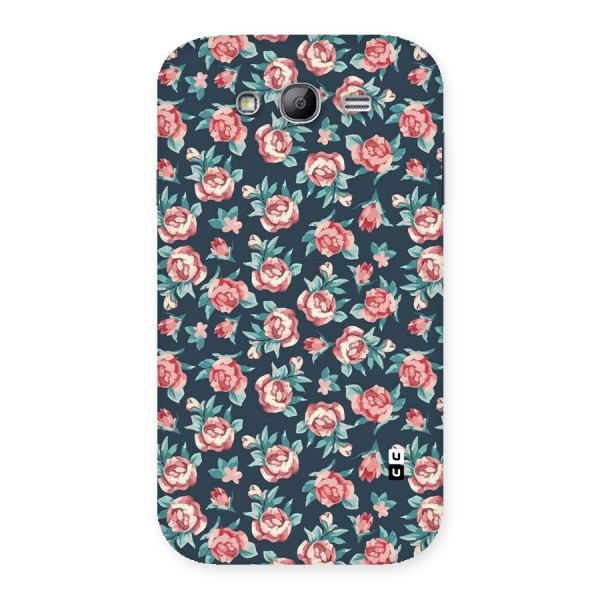 Floral Navy Bloom Back Case for Galaxy Grand Neo Plus