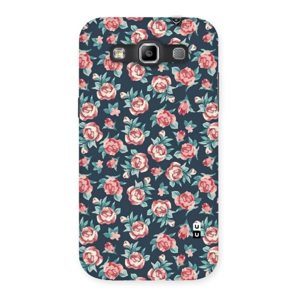 Floral Navy Bloom Back Case for Galaxy Grand Quattro