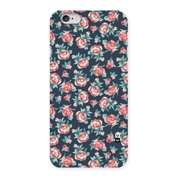 Floral Navy Bloom Back Case for iPhone 6 6S