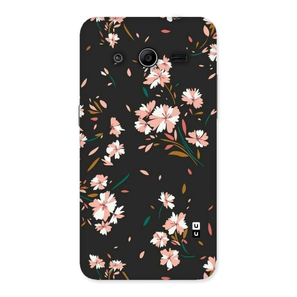Floral Petals Peach Back Case for Galaxy Core 2