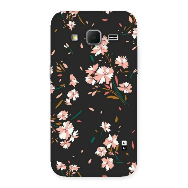Floral Petals Peach Back Case for Galaxy Core Prime
