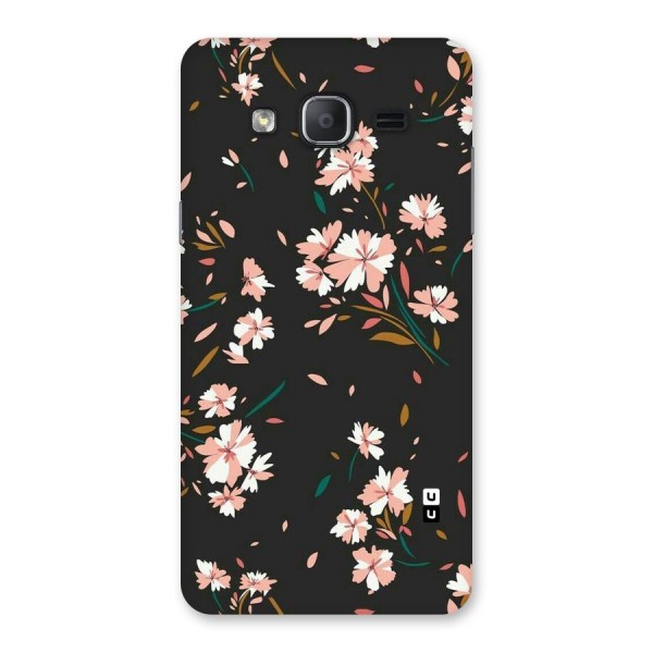 Floral Petals Peach Back Case for Galaxy On7 2015