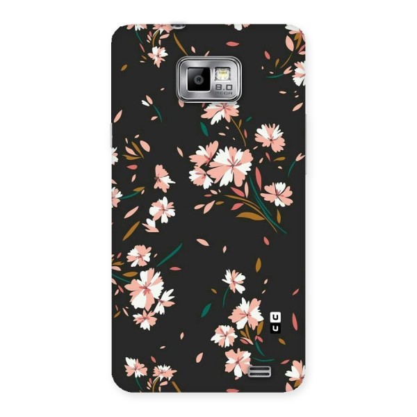 Floral Petals Peach Back Case for Galaxy S2