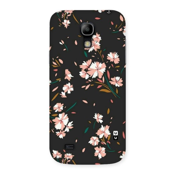 Floral Petals Peach Back Case for Galaxy S4 Mini