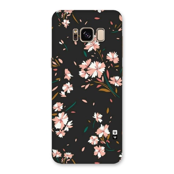 Floral Petals Peach Back Case for Galaxy S8