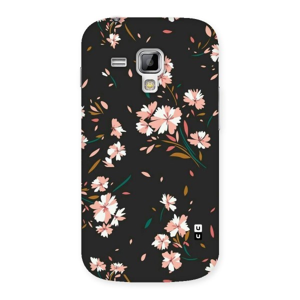 Floral Petals Peach Back Case for Galaxy S Duos
