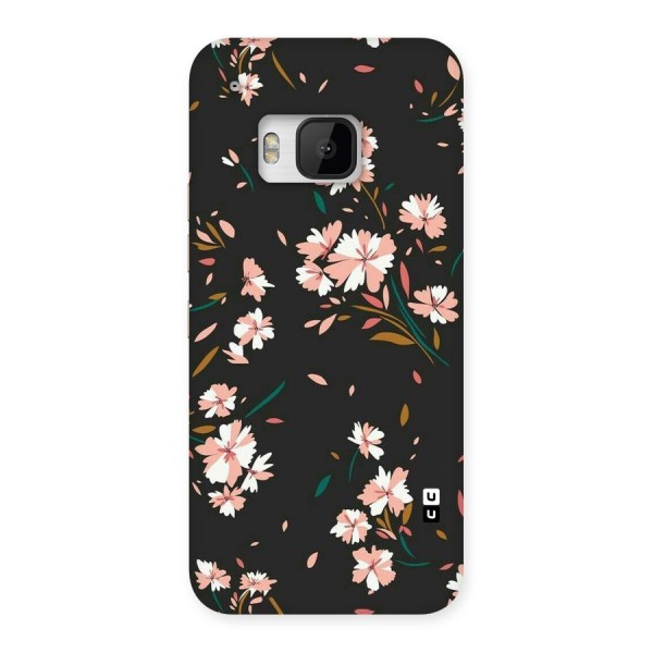 Floral Petals Peach Back Case for HTC One M9
