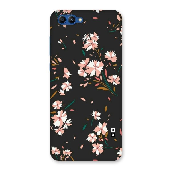 Floral Petals Peach Back Case for Honor View 10