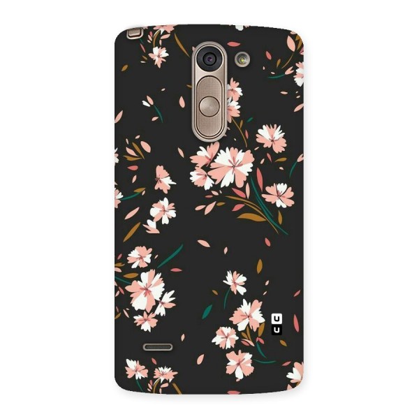 Floral Petals Peach Back Case for LG G3 Stylus