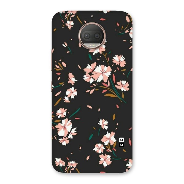 Floral Petals Peach Back Case for Moto G5s Plus