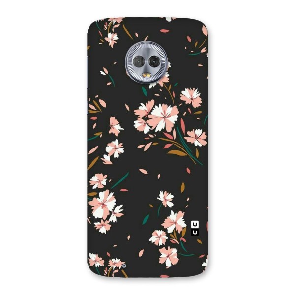 Floral Petals Peach Back Case for Moto G6