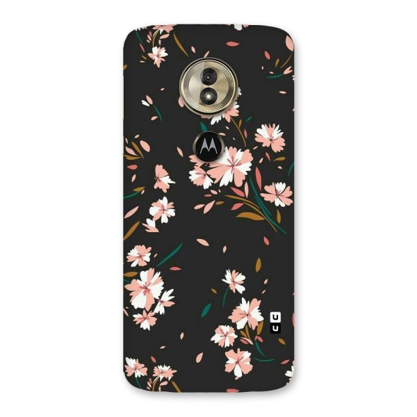 Floral Petals Peach Back Case for Moto G6 Play