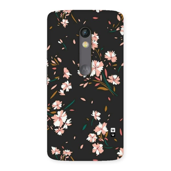 Floral Petals Peach Back Case for Moto X Play