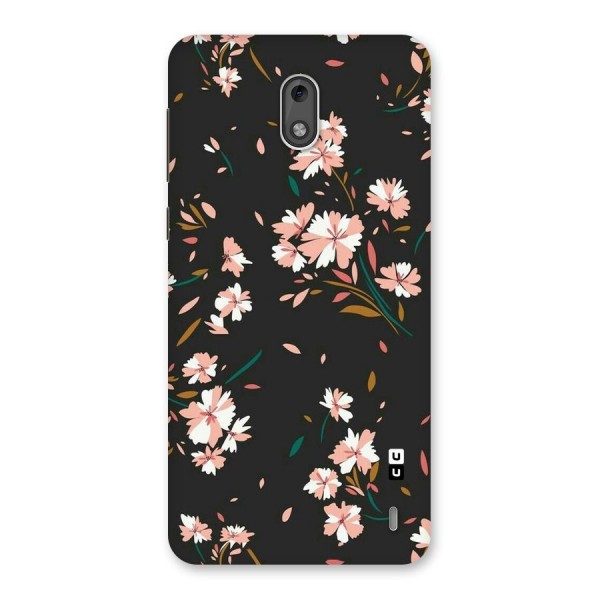 Floral Petals Peach Back Case for Nokia 2