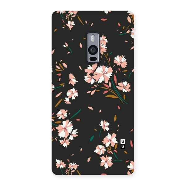 Floral Petals Peach Back Case for OnePlus Two