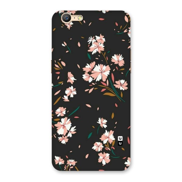 Floral Petals Peach Back Case for Oppo A57