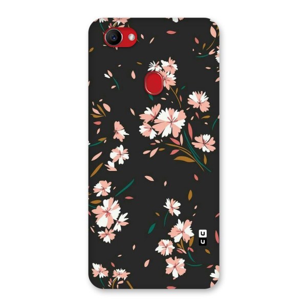 Floral Petals Peach Back Case for Oppo F7