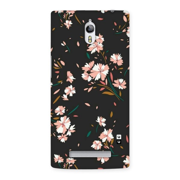 Floral Petals Peach Back Case for Oppo Find 7