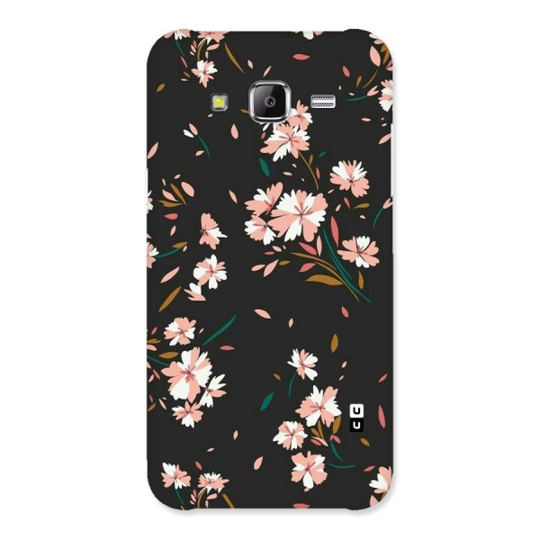 Floral Petals Peach Back Case for Samsung Galaxy J5
