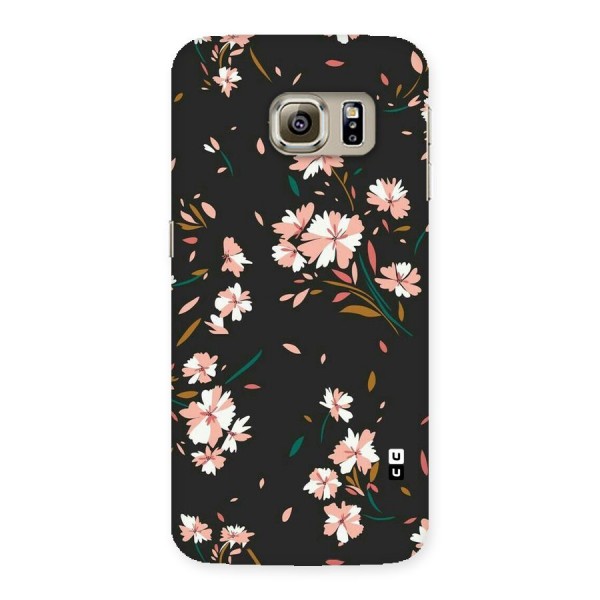 Floral Petals Peach Back Case for Samsung Galaxy S6 Edge