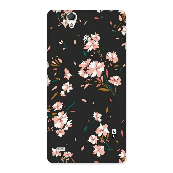 Floral Petals Peach Back Case for Sony Xperia C4