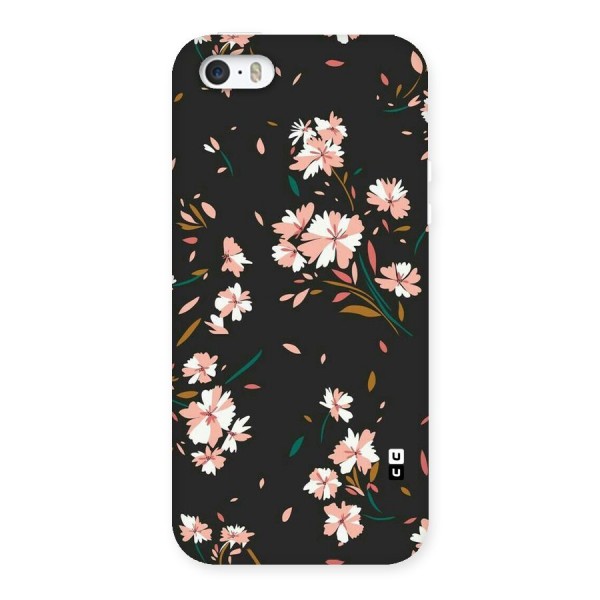 Floral Petals Peach Back Case for iPhone SE