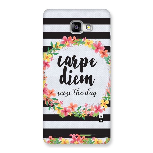 Floral Seize The Day Back Case for Galaxy A9