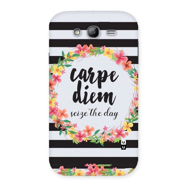 Floral Seize The Day Back Case for Galaxy Grand