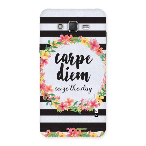 Floral Seize The Day Back Case for Galaxy J7