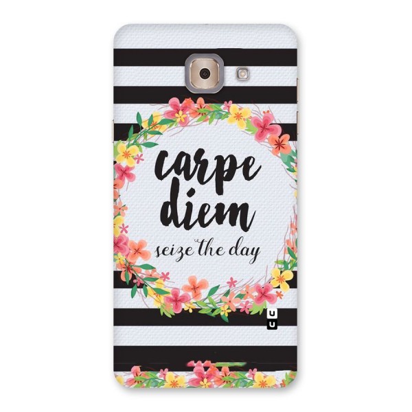 Floral Seize The Day Back Case for Galaxy J7 Max