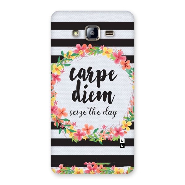 Floral Seize The Day Back Case for Galaxy On5