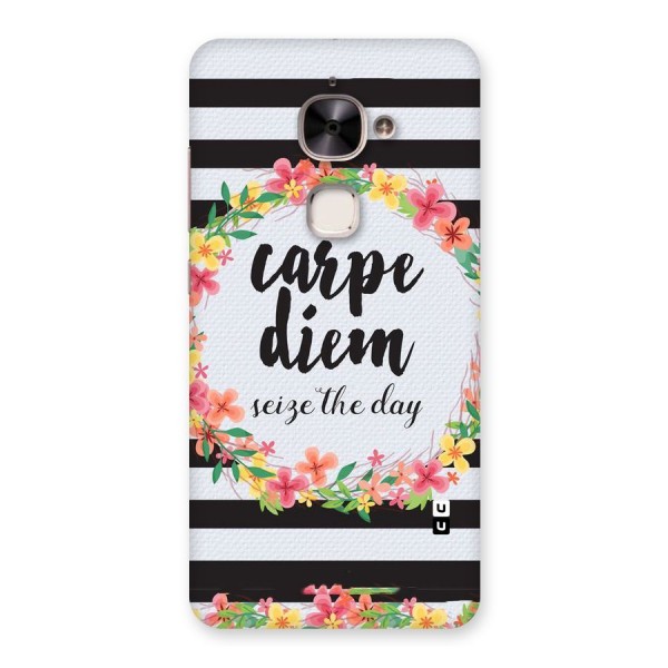Floral Seize The Day Back Case for Le 2
