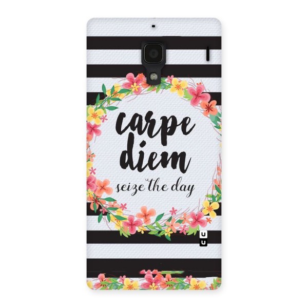 Floral Seize The Day Back Case for Redmi 1S