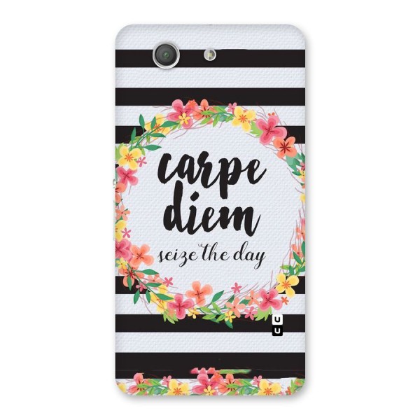 Floral Seize The Day Back Case for Xperia Z3 Compact
