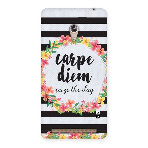 Floral Seize The Day Back Case for Zenfone 6