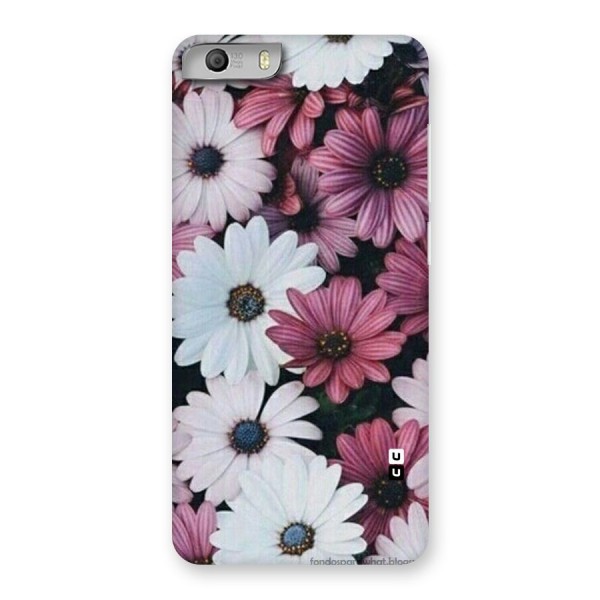 Floral Shades Pink Back Case for Micromax Canvas Knight 2