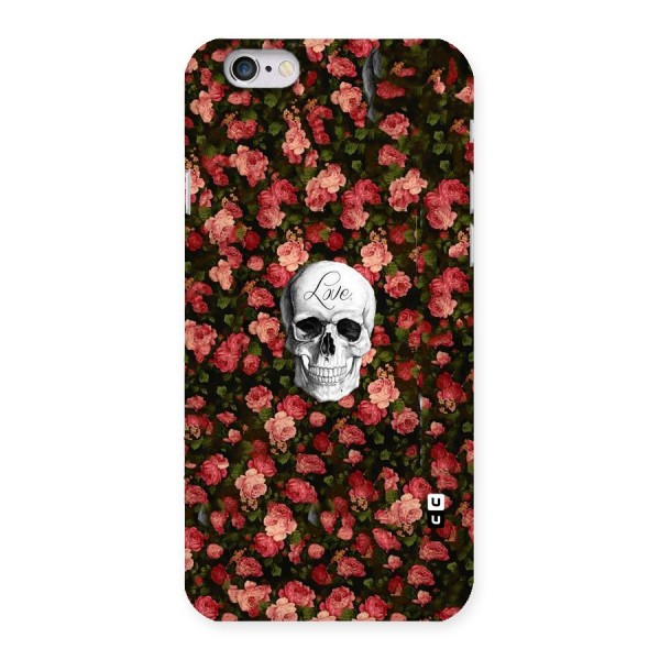 Floral Skull Love Back Case for iPhone 6 6S